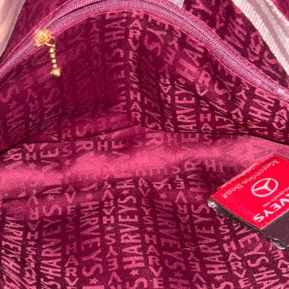 HARVEYS Seatbelt Bag: Rare Soft Mauve with Gold chain-link strap - Picture 5 of 8